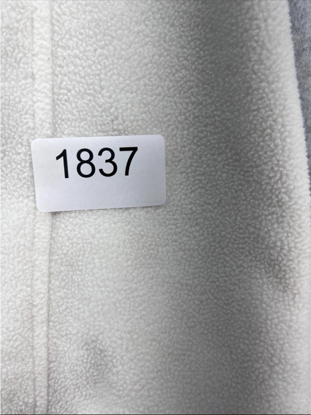 Knights Apparel Cream Fleece Full-Zip Vest with Maroon Logo - Picture 9 of 9
